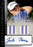 2021 Justin Thomas Upper Deck Artifacts ROOKIE DUAL SHIRT AUTO 78/85 AUTOGRAPH RELIC #AR-JT PGA