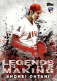 2018 Shohei Ohtani Topps Update Series LEGENDS IN THE MAKING ROOKIE RC #LITM-21 Anaheim Angels