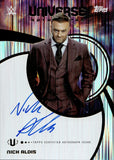 2025 Nick Aldis Topps WWE Universe AUTO AUTOGRAPH #UNA-NAL Friday Night Smackdown