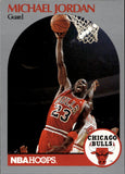 1990-91 Michael Jordan NBA Hoops #65 Chicago Bulls HOF 5