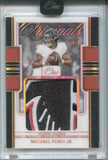 2024 Michael Penix Jr. Panini One GOLD ORIGINALS ROOKIE LOGO PATCH 04/10 RELIC #OOP-MPJ Atlanta Falcons