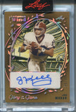 2025 Jim Kelly Leaf Glory of the Game THE AUTUMN WIND AUTO 29/35 AUTOGRAPH #AW-JK1 Buffalo Bills HOF