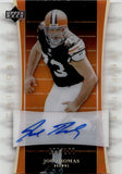 2007 Joe Thomas Upper Deck Trilogy ROOKIE AUTO 080/133 AUTOGRAPH RC #153 Cleveland Browns HOF