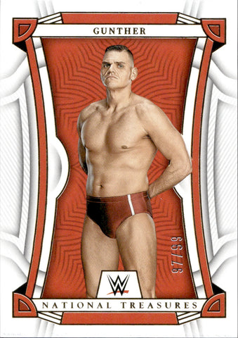 2023 Gunther Panini Chronicles NATIONAL TREASURES 97/99 #NT-20 Monday Night Raw