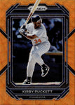 2023 Kirby Puckett Panini Prizm ORANGE WAVE 02/50 #190 Minnesota Twins HOF