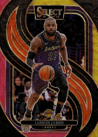 2024-25 LeBron James Panini Select MULTI WAVE PREMIER LEVEL 05/20 #111 Los Angeles Lakers