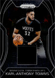 2017-18 Karl-Anthony Towns Panini Prizm JERSEY RELIC #SW-KT Minnesota Timberwolves