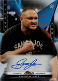 2020 Samoa Joe Topps Finest WWE DECADE'S FINEST DEBUT AUTO AUTOGRAPH #D-SJ NXT