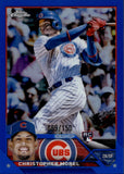2023 Christopher Morel Topps Chrome BLUE REFRACTOR ROOKIE 069/150 RC #198 Chicago Cubs
