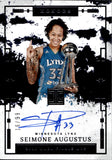 2025 Seimone Augustus Panini Impeccable WNBA HONORS AUTO 16/99 AUTOGRAPH #IHS-SA Minnesota Lynx