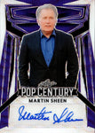 2023 Martin Sheen Leaf Pop Century PURPLE WAVE AUTO 1/8 AUTOGRAPH #BA-MS1 Apocalypse Now