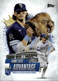 2025 Bobby Witt Jr. Topps HOME FIELD ADVANTAGE #HA-8 Kansas City Royals
