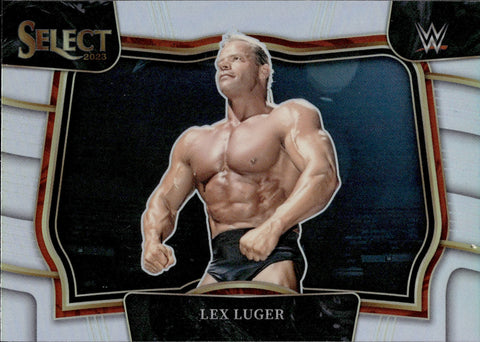 2022 Lex Luger Panini Select WWE SP HOLO SILVER RINGSIDE #252 WWE Legend