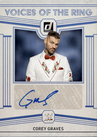 2023 Corey Graves Panini Chronicles Donruss VOICES OF THE RING AUTO #VR-CGR