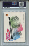 1991 Dennis Rodman Skybox Basketball SMALL SCHOOL SENSATION PSA 8 #608 DETROIT PISTONS 0643