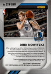 2020-21 Dirk Nowitzki Panini Prizm SENSATIONAL SWATCHES JERSEY Dallas Mavericks #SSW-DNW