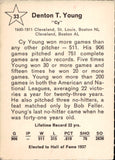 1961 Cy Young Golden Press #33 BV$25