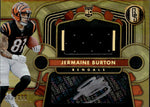 2024 Jermaine Burton Panini Gold Standard ROOKIE JERSEY AUTO 2/199 Cincinnati Bengals #235