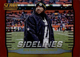 2016 Ben Roethlisberger Panini Score SIDELINES RED 18/50 Pittsburgh Steelers #18