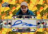 2025 Jared Bleznick Leaf Metal Poker GOLD CRYSTALS BRACELET WINNERS AUTO 1/1 #BW-JB1
