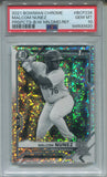 2021 Malcom Nunez Bowman Chrome Prospects BLACK & WHITE MINI DIAMOND REFRACTOR ROOKIE RC PSA 10 #BCP-226 St. Louis Cardinals 0920