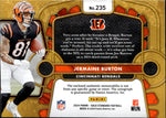 2024 Jermaine Burton Panini Gold Standard ROOKIE JERSEY AUTO 2/199 Cincinnati Bengals #235