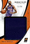 2018-19 Mikal Bridges Panini Immaculate REMARKABLE JERSEY 11/99 Phoenix Suns #RJ-MKB