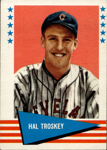 1961 Hal Troskey Fleer Baseball Greats #145 Cleveland Indians