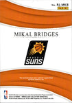 2018-19 Mikal Bridges Panini Immaculate REMARKABLE JERSEY 11/99 Phoenix Suns #RJ-MKB