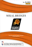 2018-19 Mikal Bridges Panini Immaculate REMARKABLE JERSEY 11/99 Phoenix Suns #RJ-MKB