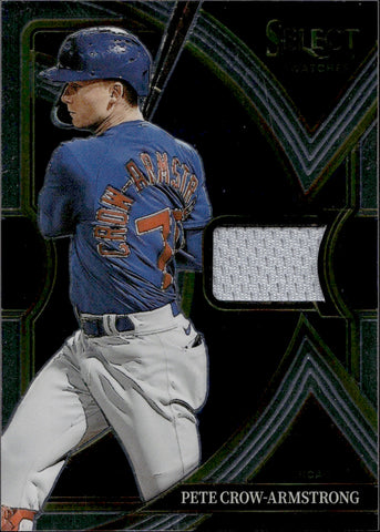 2023 Pete Crow-Armstrong Panini Select SWATCHES JERSEY Chicago Cubs #SS-PCA