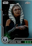 2023 Ahsoka Tano Topps Chrome AQUA REFRACTOR 168/199 #96