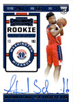 2019-20 Admiral Schofield Panini Contenders ROOKIE TICKET AUTO Washington Wizards #127