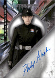 2022 Philip Alexander as Imperial Security Officer Autograph Topps Star Wars Masterwork #MWA-PA AUTO