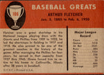 1961 Art Fletcher Fleer Baseball Greats #106 New York Yankees
