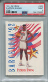 1991 Patrick Ewing Skybox Basketball PSA 9 #532 TEAM USA 0657