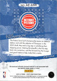 2023-24 Ausar Thompson Panini Court Kings ARTISTIC ENDEAVORS ROOKIE JERSEY Detroit Pistons #AE-ASR