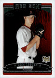 2006 Jon Lester Topps Chrome ROOKIE LOGO 446/599 RC #CRC17 Boston Red Sox