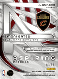 2023-24 Emoni Bates Panini Spectra ASPIRING PATCHES ROOKIE JERSEY 34/99 Cleveland Cavaliers #ASP-EMN