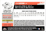 2006 Jon Lester Topps Chrome ROOKIE LOGO 446/599 RC #CRC17 Boston Red Sox