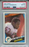 1984 Dwight Stephenson Topps ROOKIE RC PSA 8 #129 Miami Dolphins HOF 5781