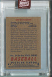 2023 David Eckstein Topps Archives Signarure Series AUTO 1/1 ONE OF ONE AUTOGRAPH #34 St. Louis Cardinals *Case Scratches*