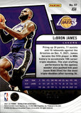 2021-22 LeBron James Panini Revolution ASIA 52/99 #57 Los Angeles Lakers