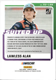 2025 Lawless Alan Panini Donruss Racing SUITED UP FIRE SUIT 39/49 RELIC #SU-LAN Autodockit