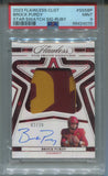 2023 Brock Purdy Panini Flawless Collegiate RUBY ROOKIE STAR SWATCH PATCH AUTO 02/10 AUTOGRAPH RELIC RC PSA 9 #SSS-BP San Francisco 49ers 4070