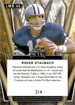 2024 Roger Staubach Leaf National Convention Metal PURPLE 3/4 #LMB-66 Dallas Cowboys HOF