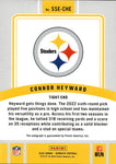 2024 Connor Heyward Panini Donruss SIGNATURE SERIES AUTO #SSE-CHE Pittsburgh Steelers