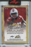2026 Lamar "Bo" Jackson Leaf Art of Sport BRONZE AUTO 07/35 AUTOGRAPH #BA-LBJ Ohio State Buckeyes
