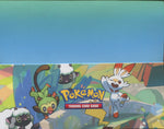 Pokemon Galar Pals, 10 Mini Tin Display Box