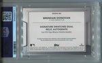2024 Brendan Donovan Topps Museum Collection SIGNATURE SWATCHES DUAL JERSEY AUTO 015/299 AUTOGRAPH RELIC PSA 8 #BD St. Louis Cardinals 8977